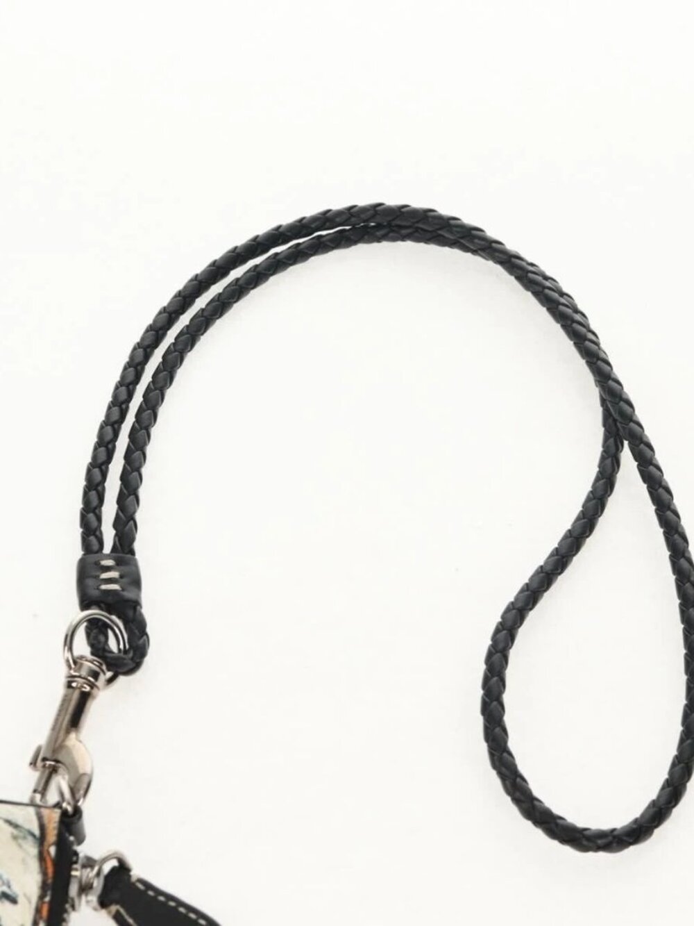 BURBERRY Coin Purse Neck Pouch PVC Beige Silve - Picture 8 of 16